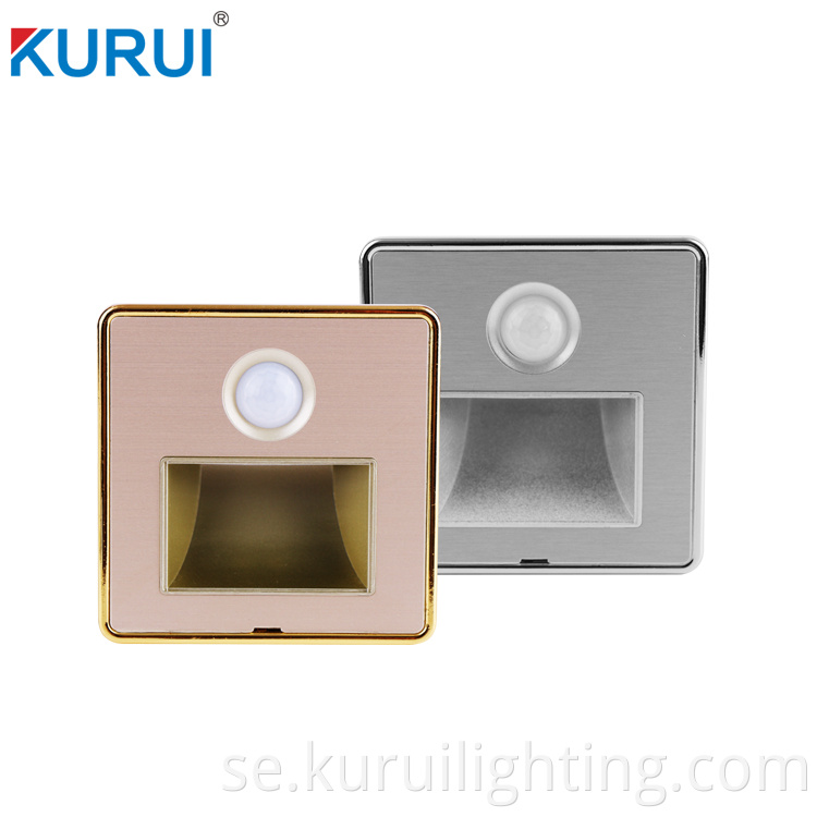 1W Recessed LED Step Light